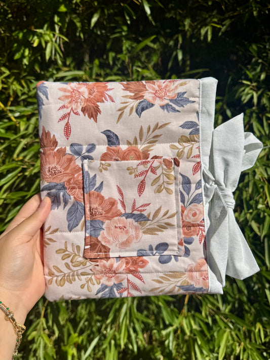 Boho Autumn Florals Small Bible/Book Sleeve