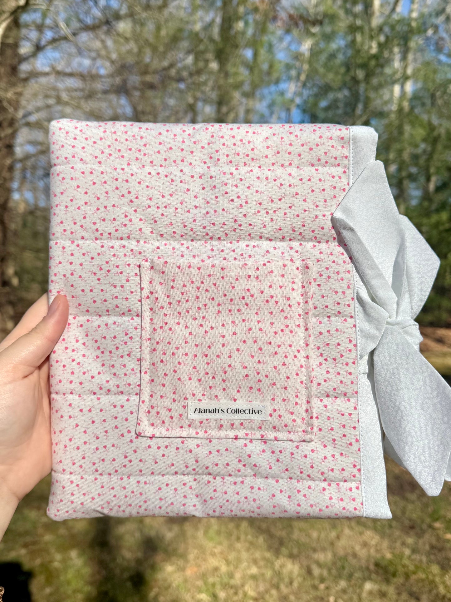 Darling Hearts Small Bible/Book Sleeve