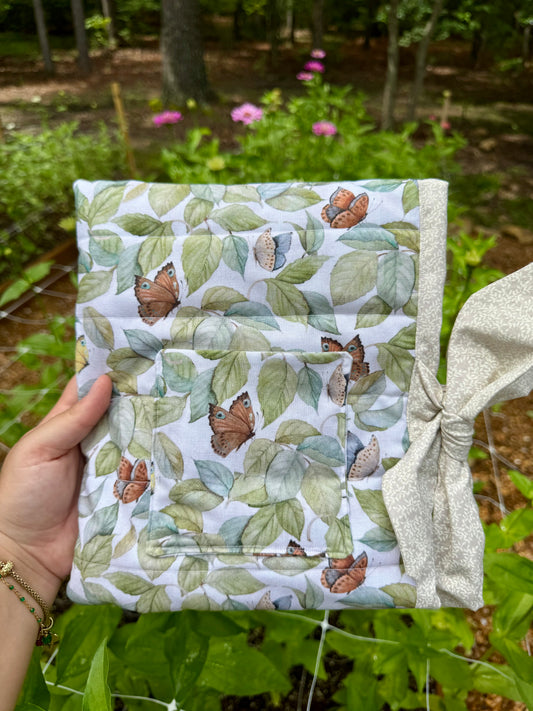 Messenger Butterflies Small Bible/Book Sleeve