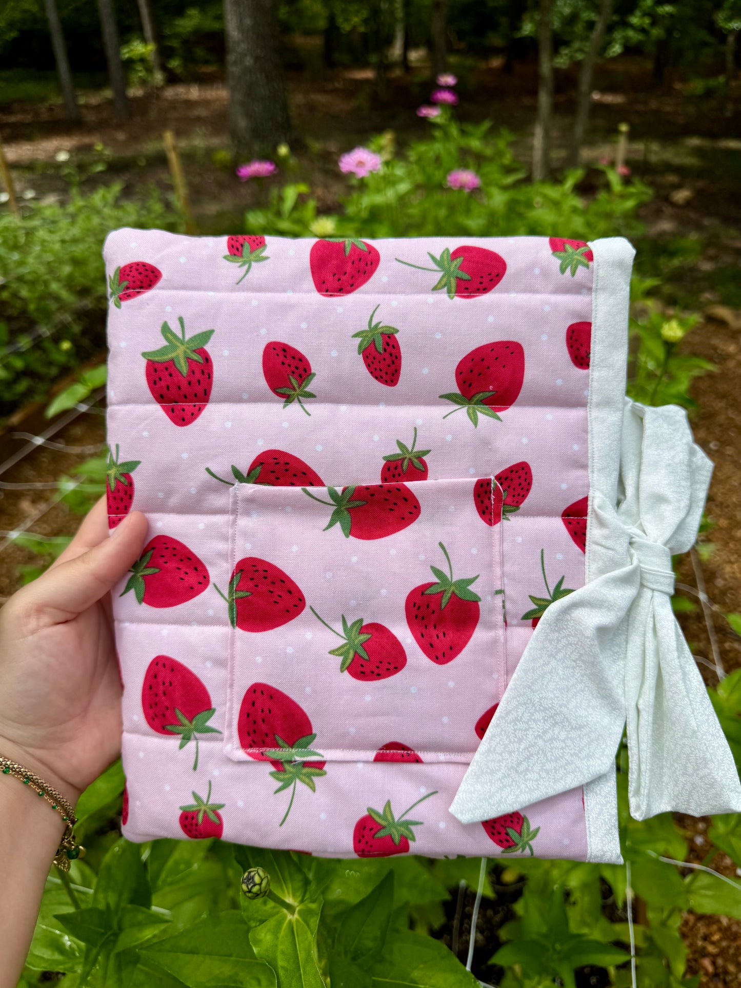 Strawberry Pink Small Bible/Book Sleeve