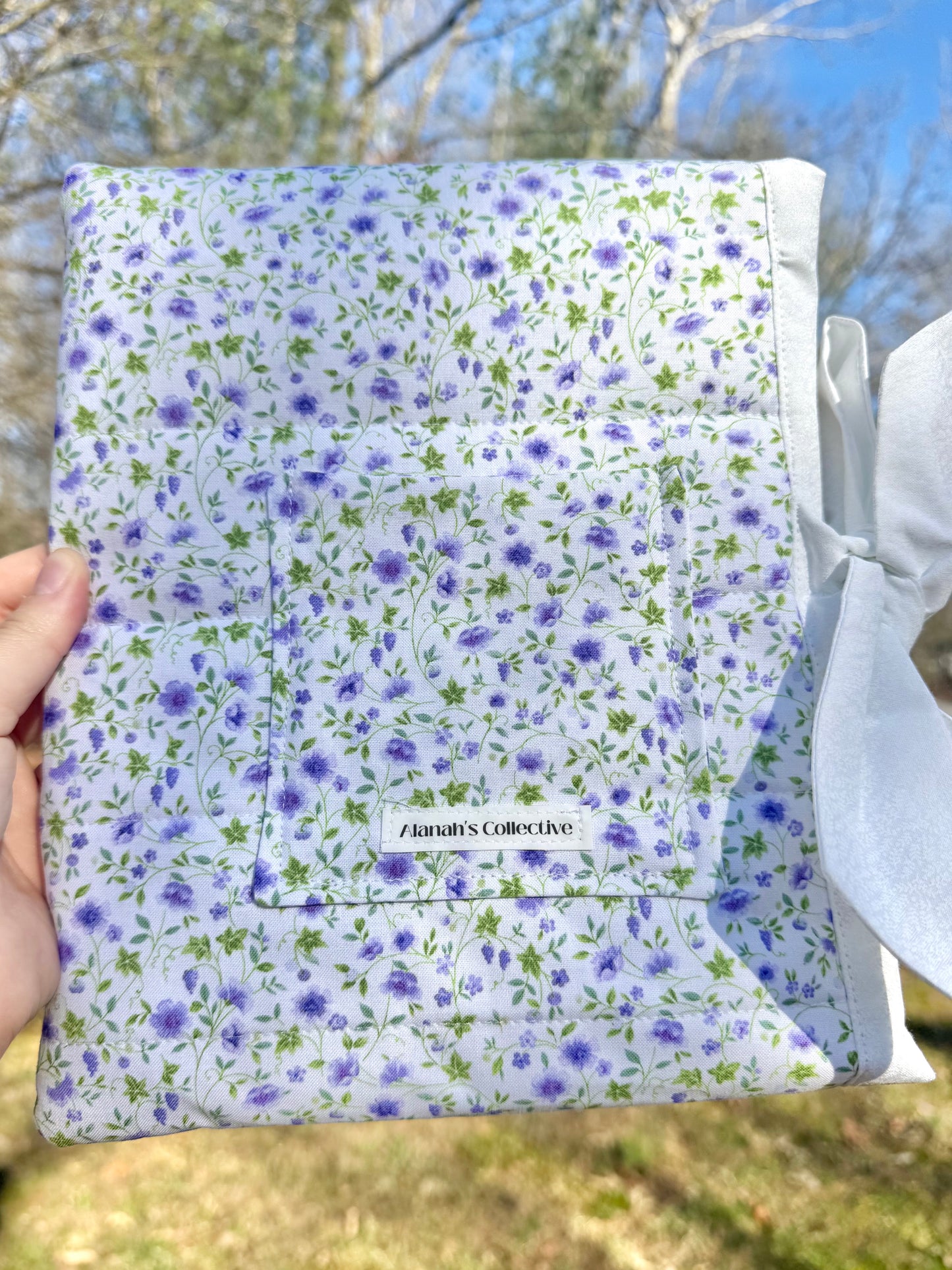 Bellflowers Small Bible/Book Sleeve