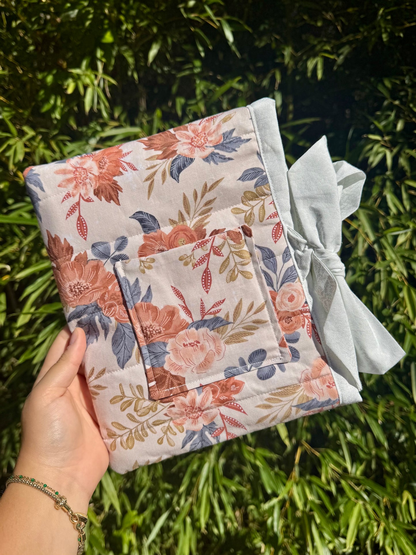 Boho Autumn Florals Small Bible/Book Sleeve