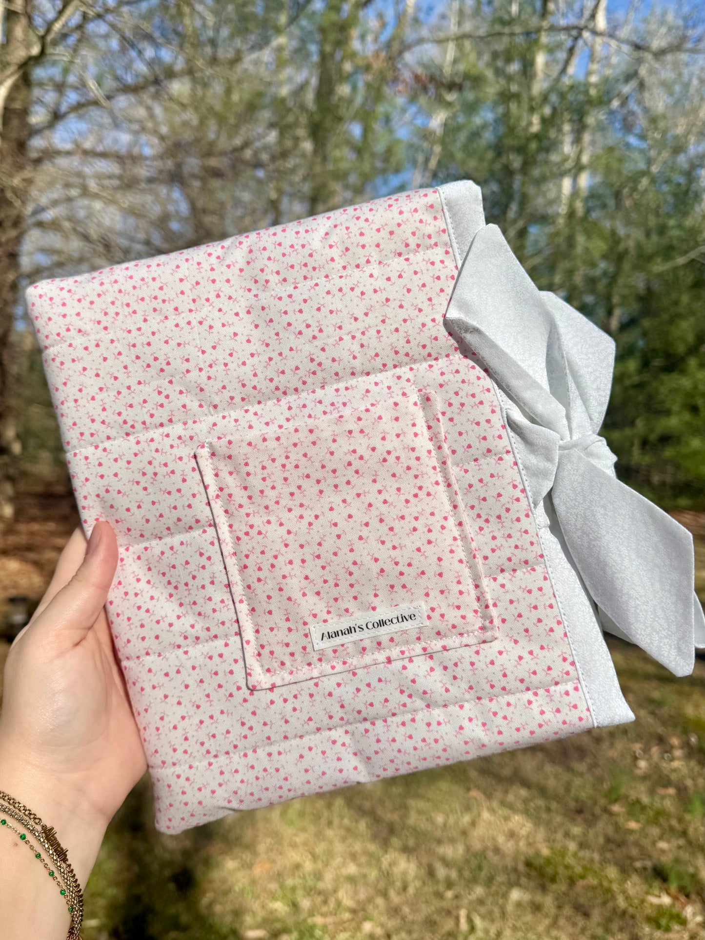 Darling Hearts Small Bible/Book Sleeve