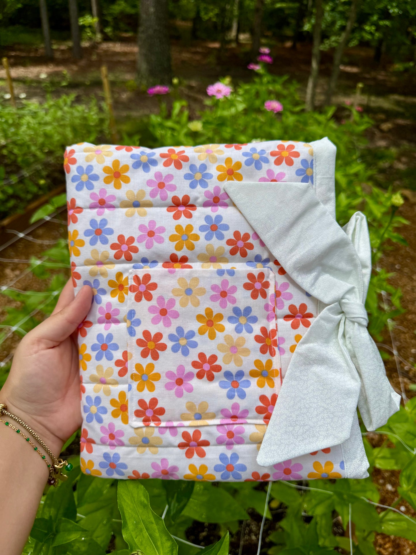 Flower Disco Small Bible/Book Sleeve