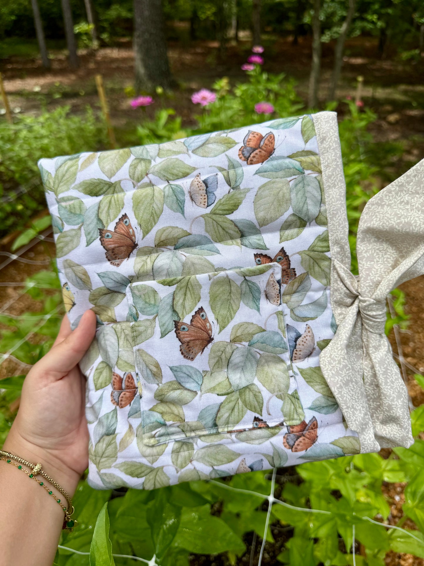 Messenger Butterflies Small Bible/Book Sleeve
