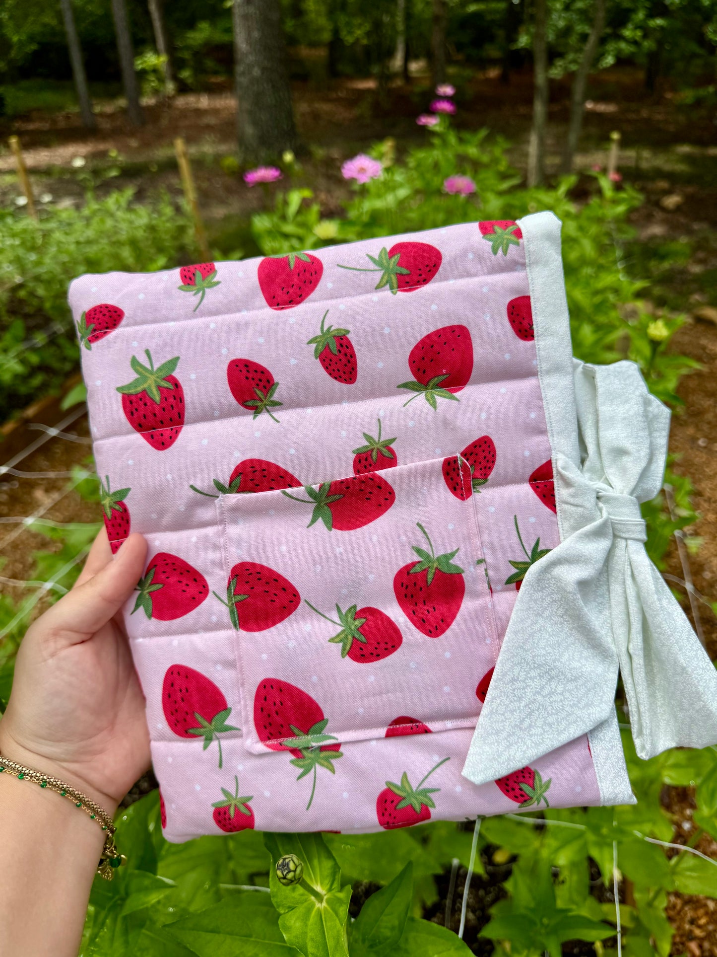 Strawberry Pink Small Bible/Book Sleeve