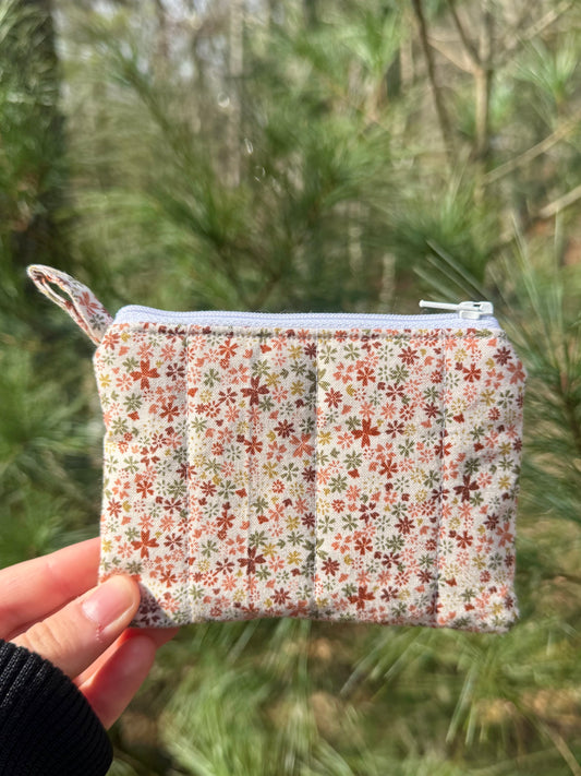 Cinnamon Roll Mini Keychain Wallet
