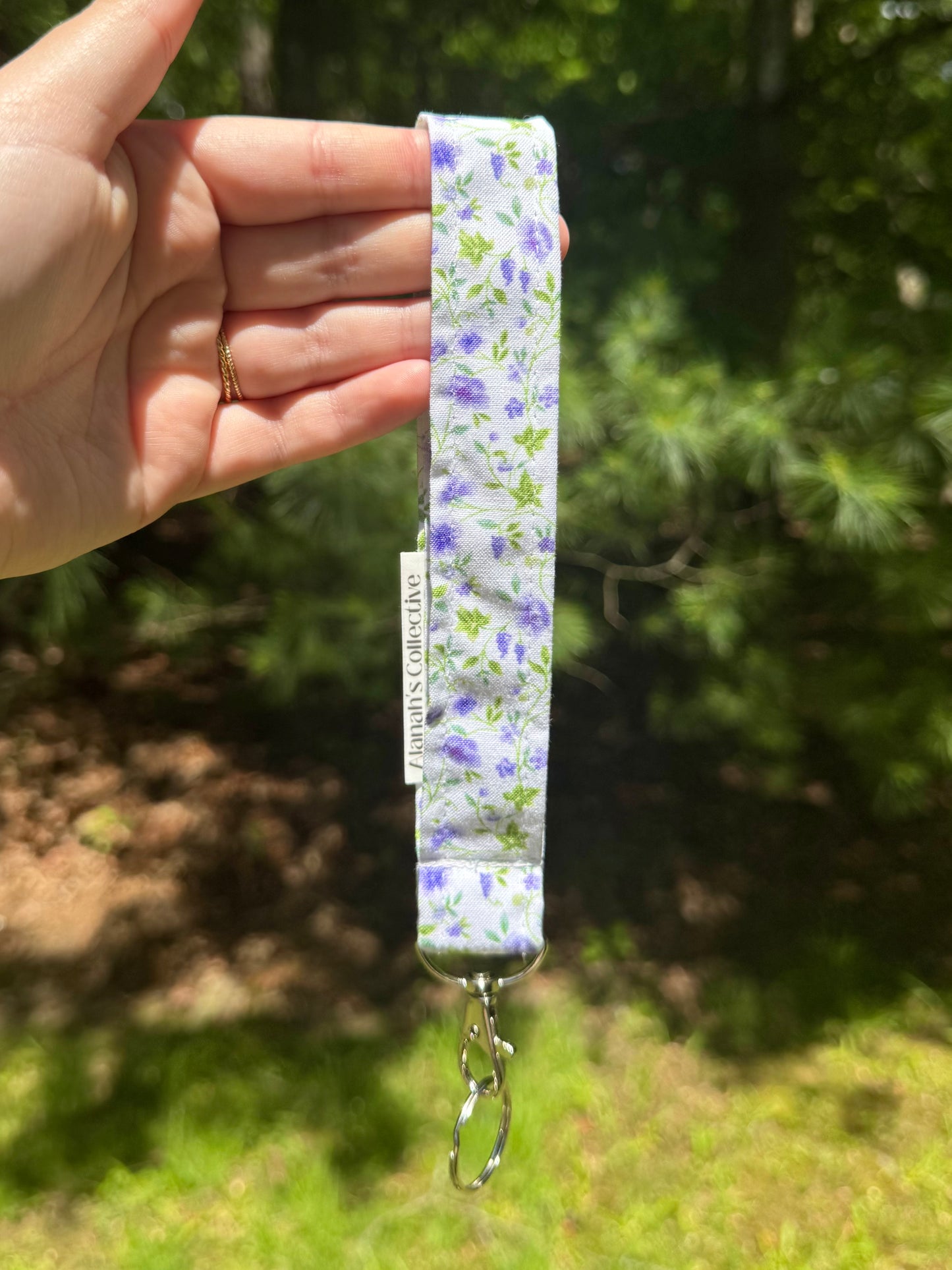 Bellflowers Wristlet