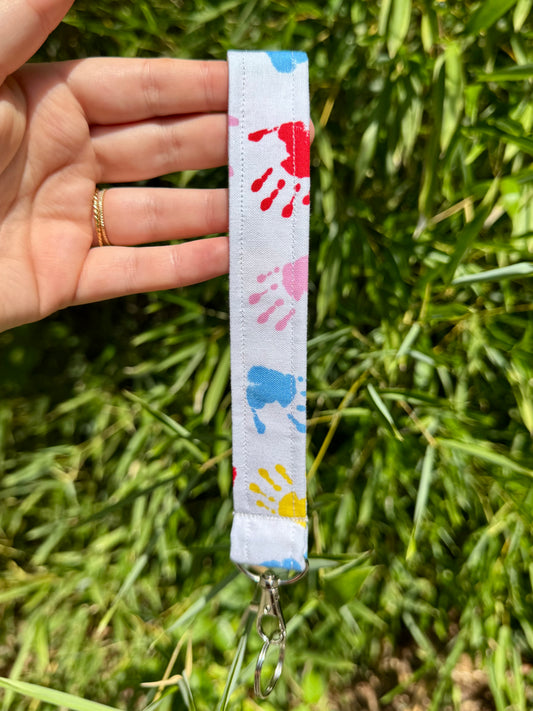 Colorful Hands Wristlet