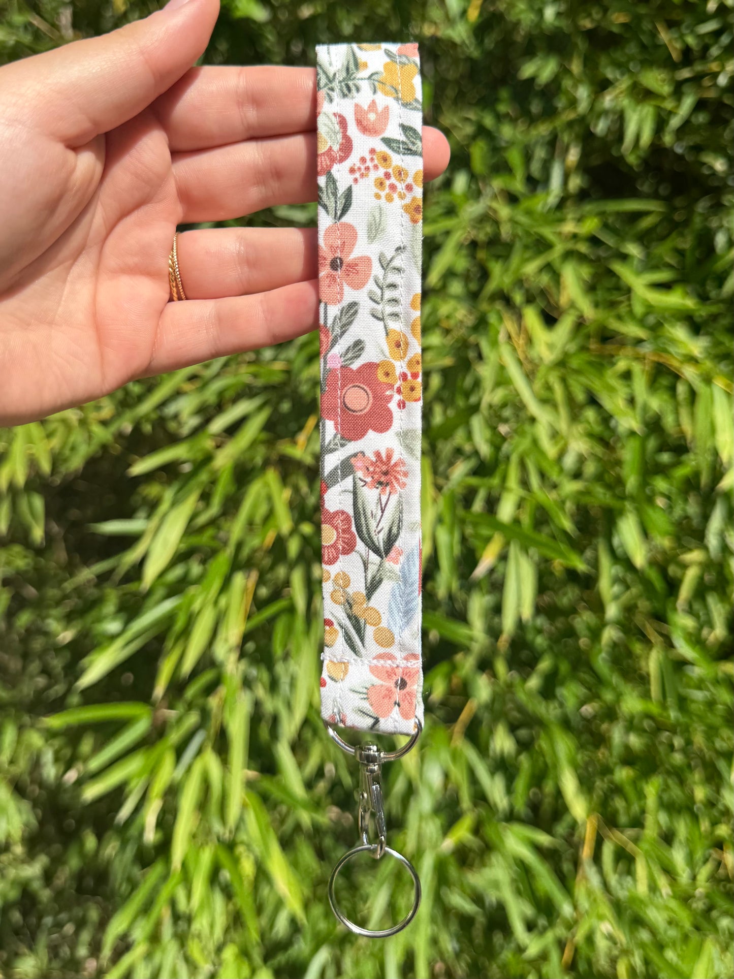 Fall in Bloom Wristlet