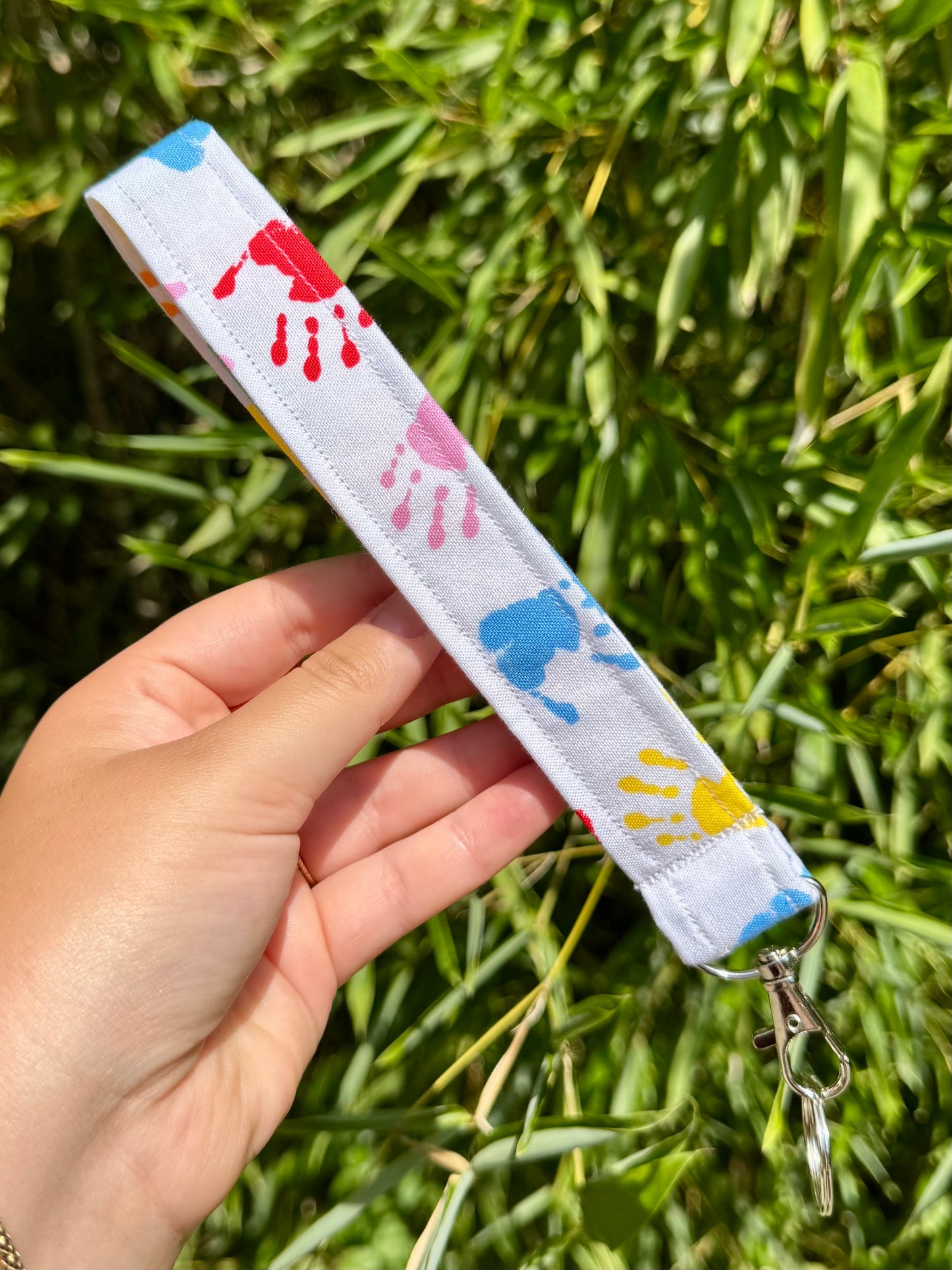 Colorful Hands Wristlet