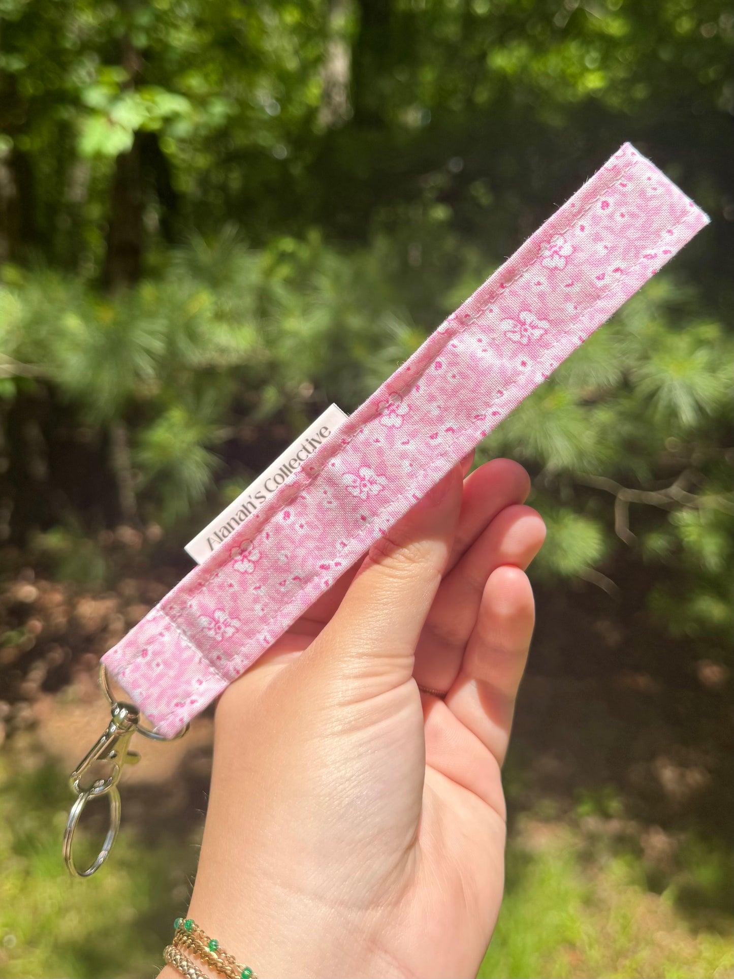 Blushing Pink Wristlet