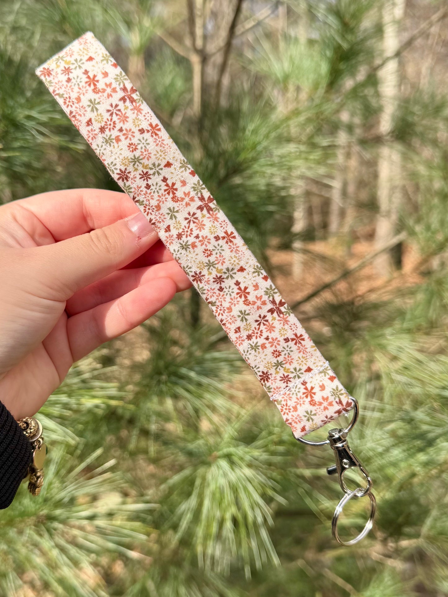 Cinnamon Roll Wristlet