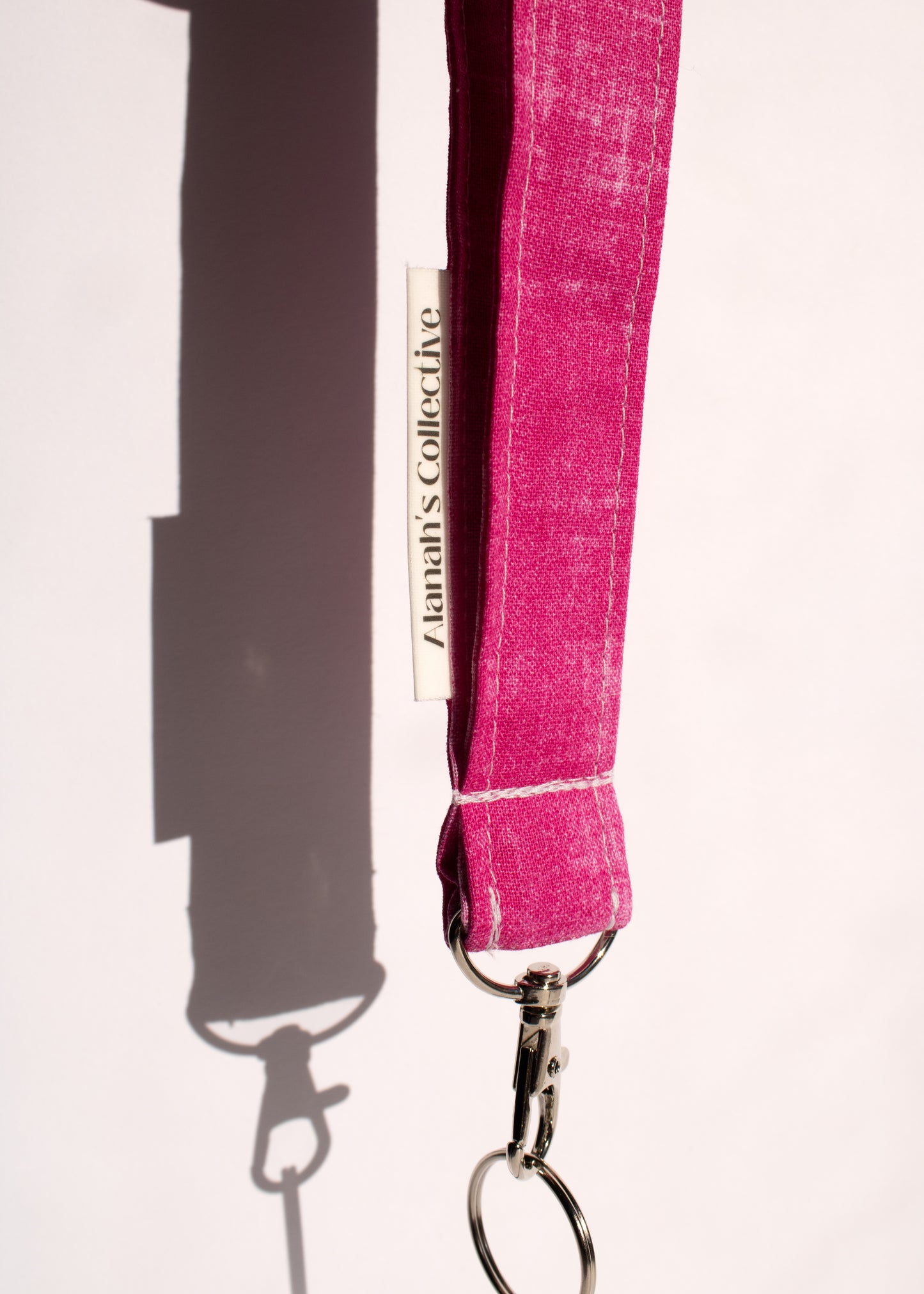 Dark Pink Wristlet