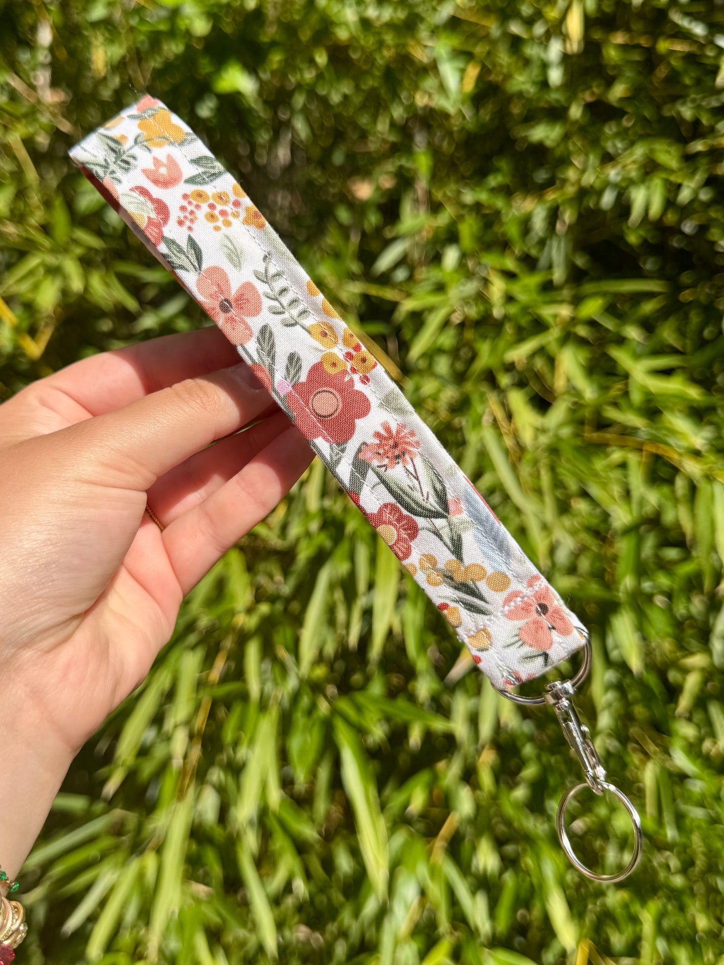 Fall in Bloom Wristlet