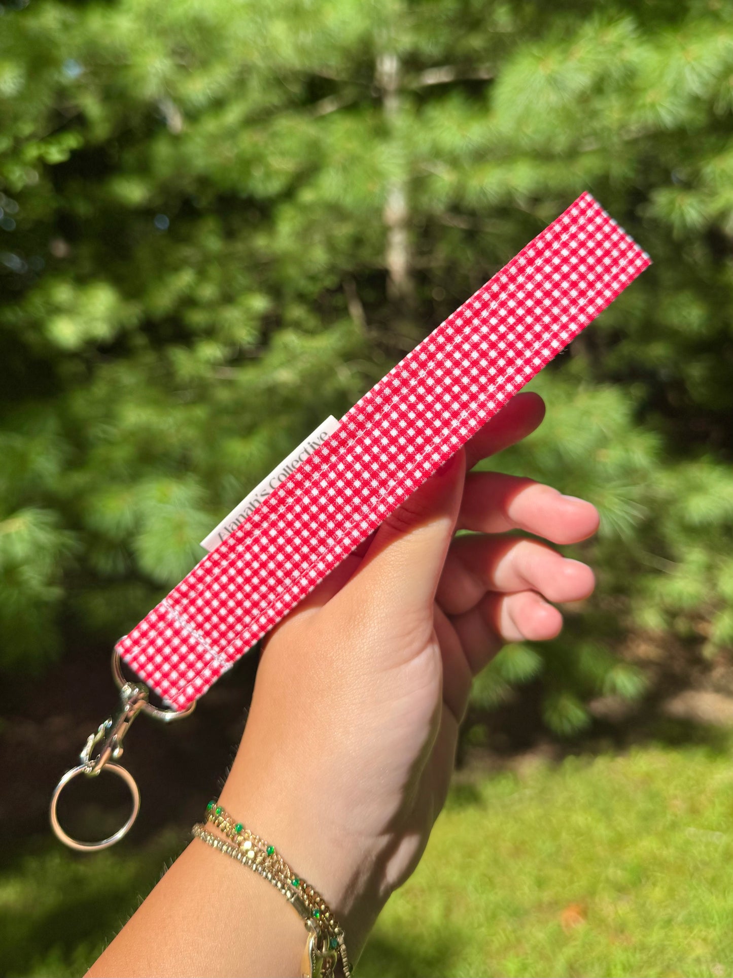 Summer Picnic Wristlet