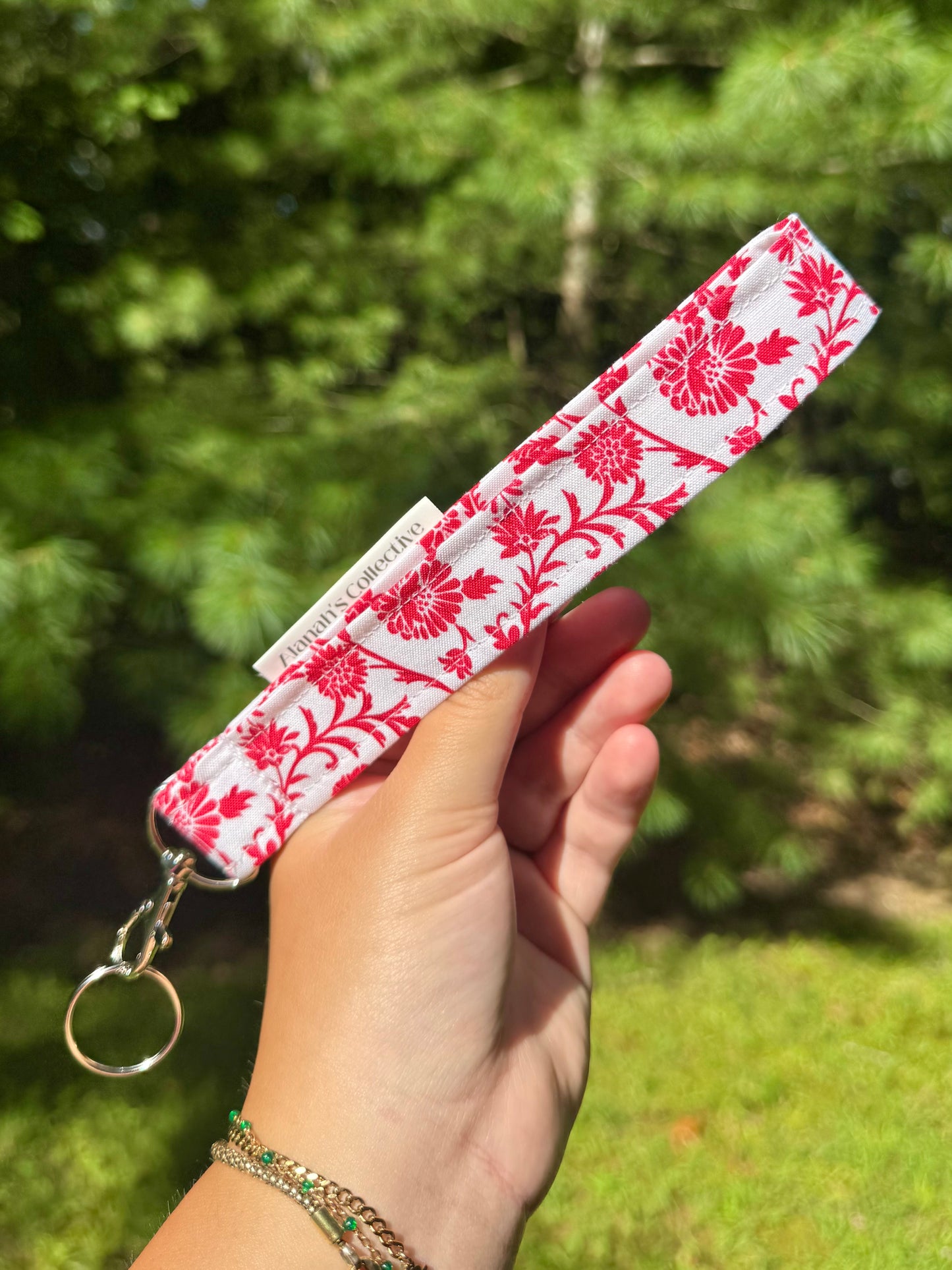Pretty in Red Wristlet
