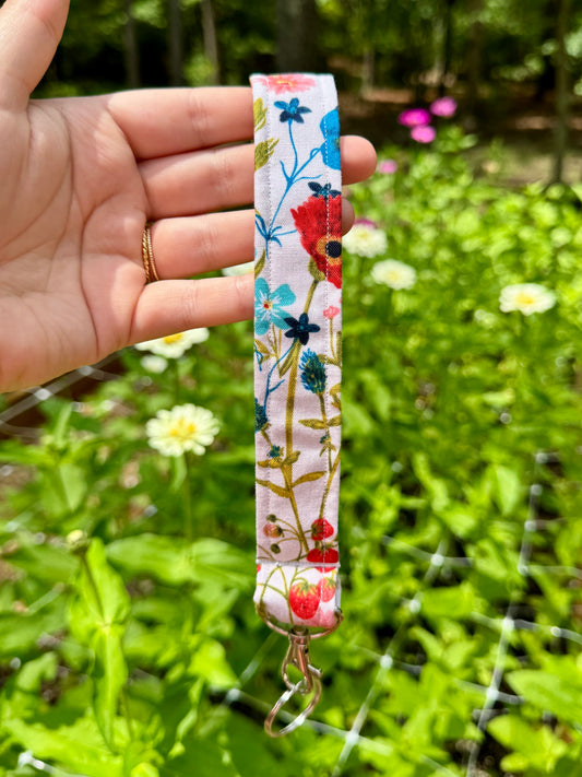Spring Garden Wristlet